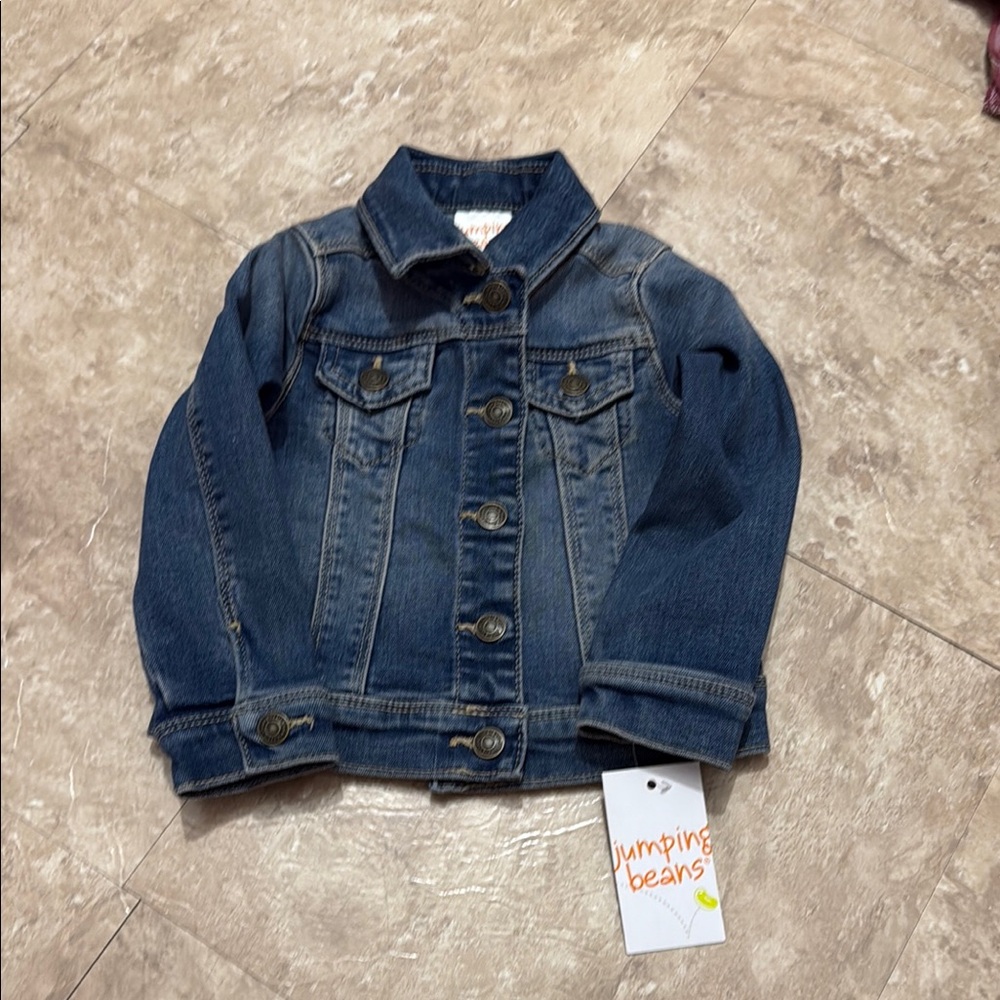 Jumping Beans Blue Jean Jacket Classic Denim Style